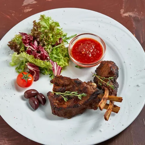 Costițe de vițel la grătar